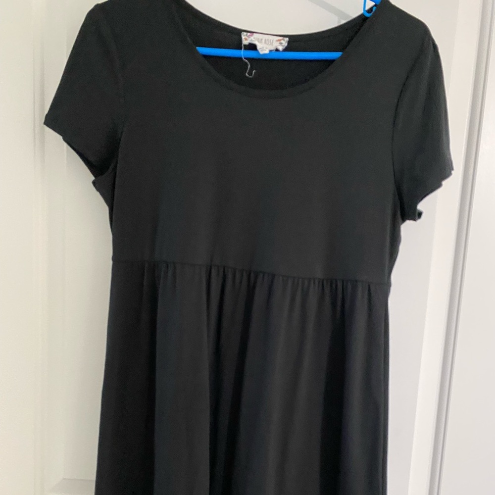 Like New t shirt dress, Black, size L